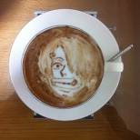 ONE PIECE Latte art! (7/8)