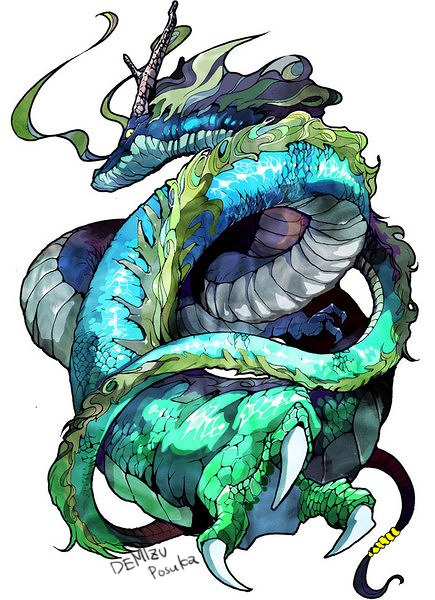 Blue dragon