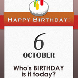 Whose BIRTHDAY is it today? (3/4)