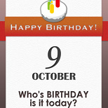 Whose BIRTHDAY is it today? (2/7)