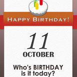 Whose BIRTHDAY is it today? (4/7)
