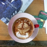 30 Pictures of Beautiful Anime Latte Art! (15/30)