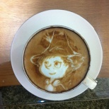 30 Pictures of Beautiful Anime Latte Art! (21/30)