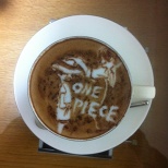 30 Pictures of Beautiful Anime Latte Art! (8/30)