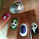 Evangelion Nails! Closeup View! (6/6)