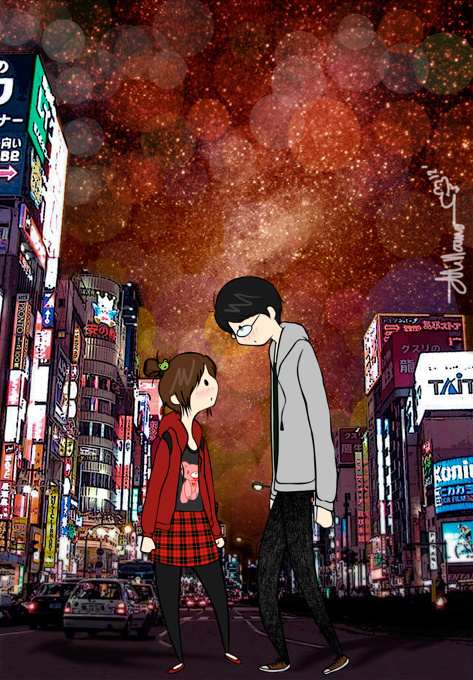 red nights in shinjuku 