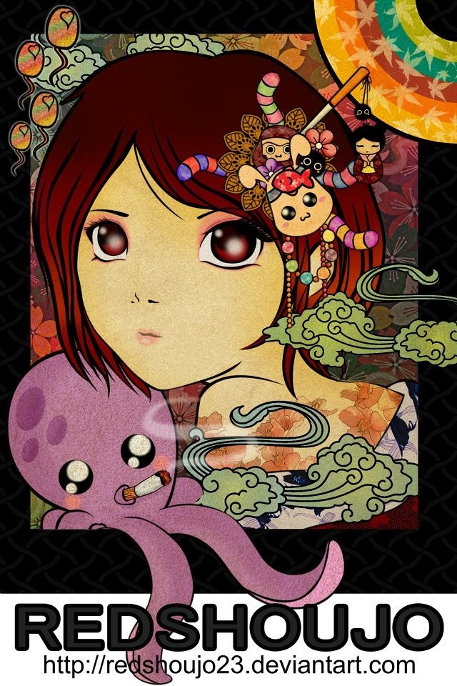 red and the psychedelic tadpoles