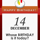 Whose BIRTHDAY is it today? (2/4)