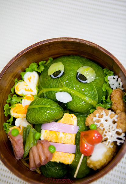 Gachapin Bento