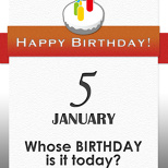 Whose BIRTHDAY is it today? (3/7)