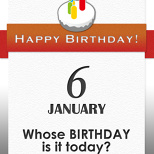 Whose BIRTHDAY is it today? (4/7)