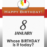 Whose BIRTHDAY is it today? (6/7)