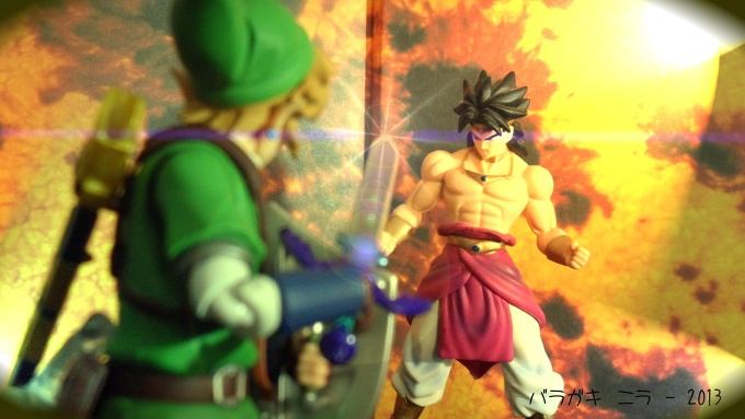 Link vs Broly ! Who's gonna win? :)