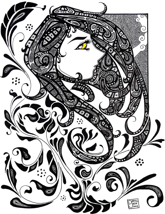 The Paisley Queen (Paisley Doodle)