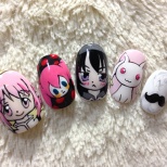 Puella Magi Madoka Magica Nails♪ (4/9)