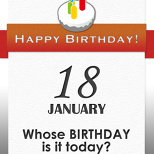 Whose BIRTHDAY is it today? (2/7)
