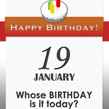 Whose BIRTHDAY is it today? (3/7)