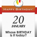 Whose BIRTHDAY is it today? (4/7)