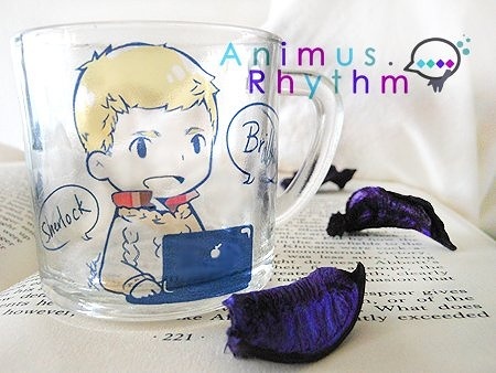 BBC Sherlock: JW mini glass cup