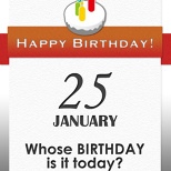 Whose BIRTHDAY is it today? (2/7)