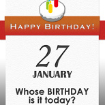 Whose BIRTHDAY is it today? (4/7)