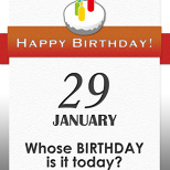 Whose BIRTHDAY is it today? (6/7)