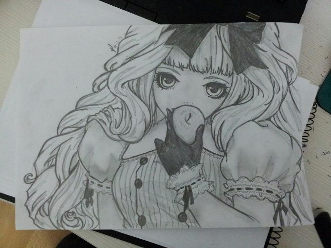 It reminded me "Alice In Wonderland" haha:3