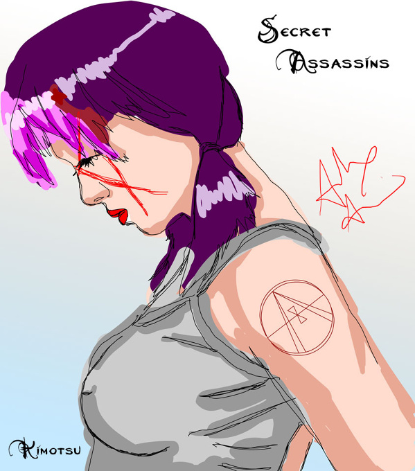 Kimotsu and the Scars of the Switchblade- from Secret: Assassins by Alex Anico