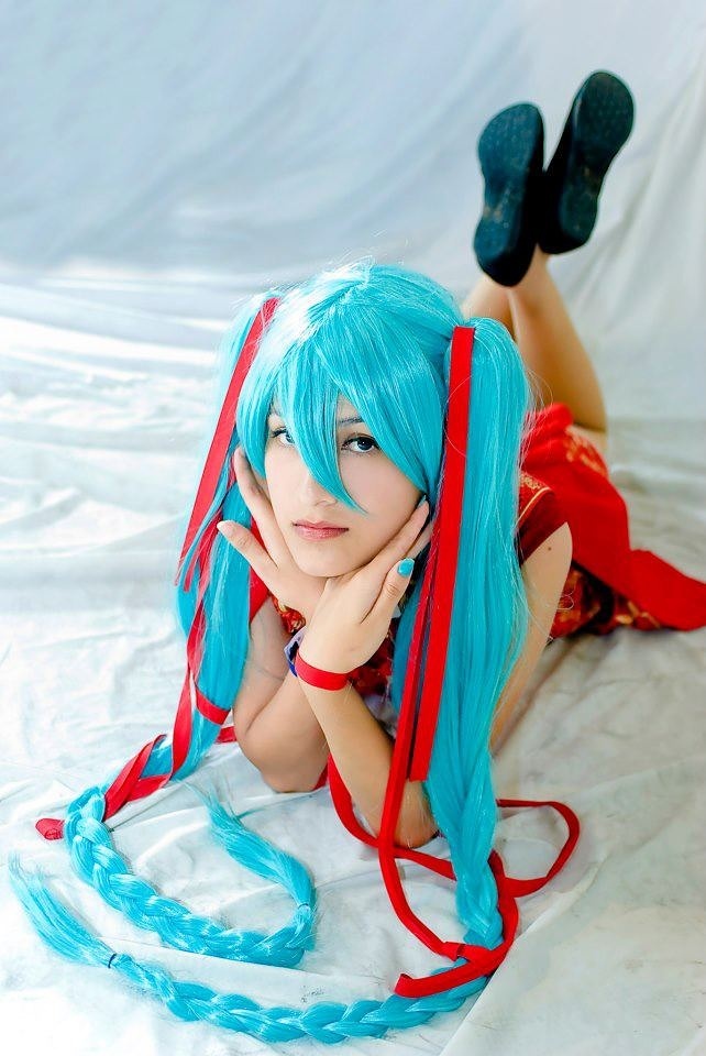 Cosplay Hatsune miku  (1/7)
