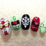 Mobile Suit Gundam Nails (2/9)