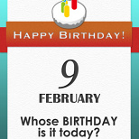 Whose BIRTHDAY is it today? (3/7)