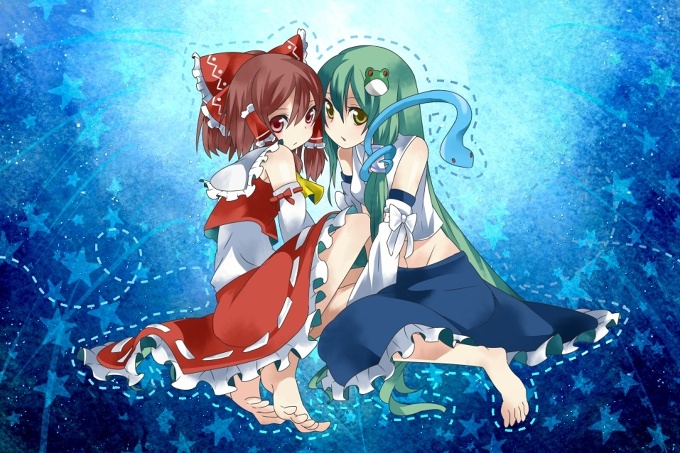 reimu & sanae