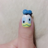 Donald Duck - Disney x Wonderful Design Works Nail Art!! (2/4)