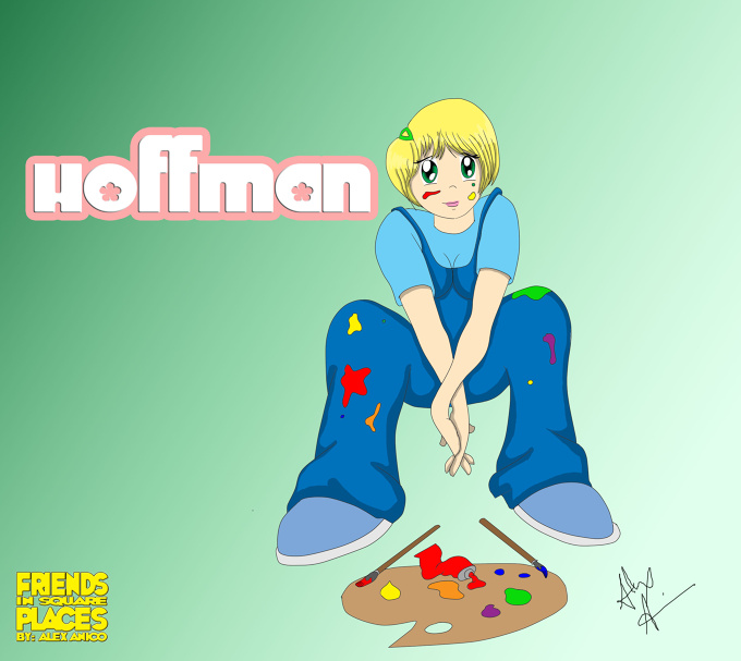 Friends in Square Places - Hoffman