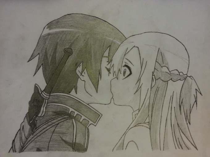 Kirito and Asuna 