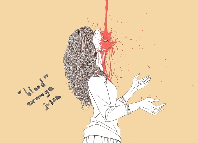 "Blood" Orange Juice