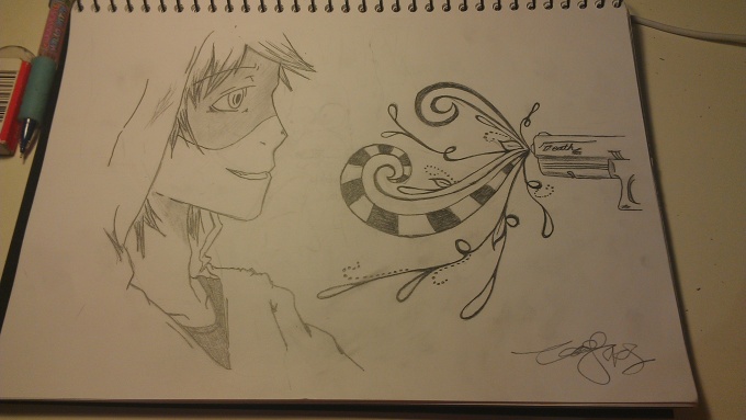 In the last second...