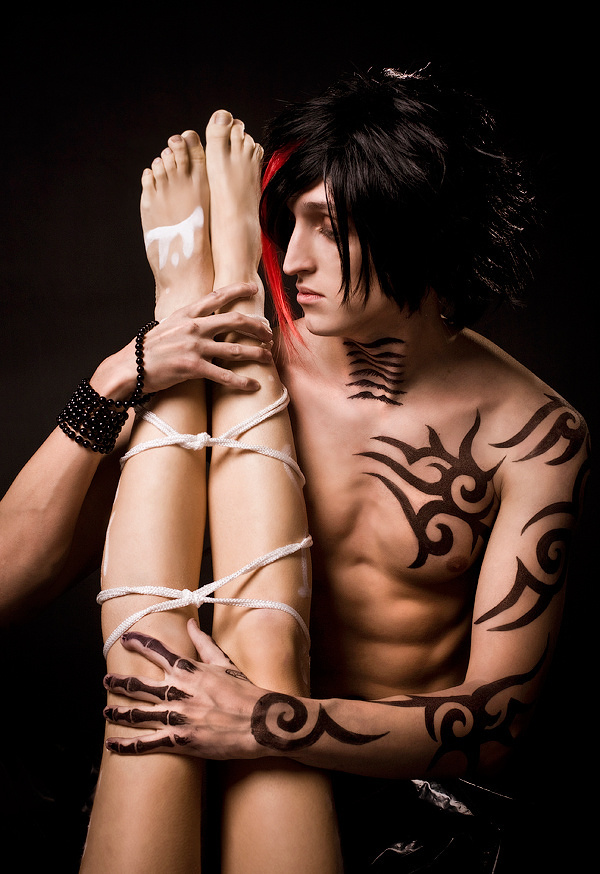 Original cosplay - "Dark Light"