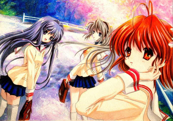 Along the Cherry Blossom slope