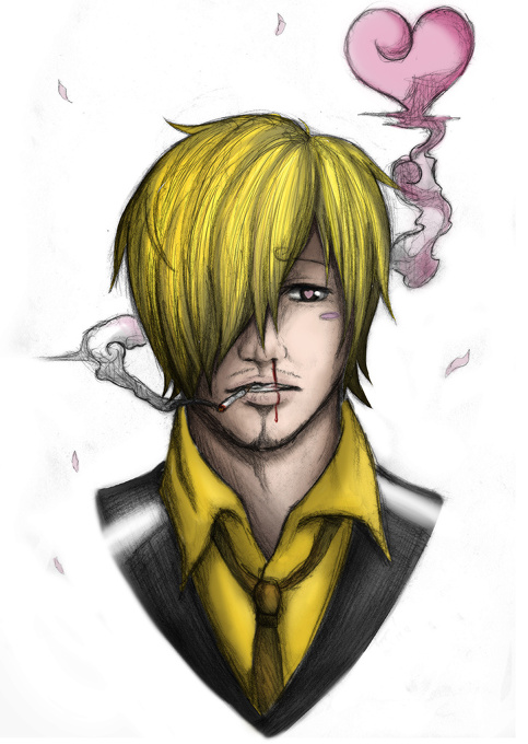 M-My name is Sanji...