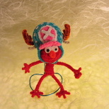 § Pipe Cleaner Chopper § Cute Fluffy Strap, Cherry Blossoms, and Chopper Hat (6/6)
