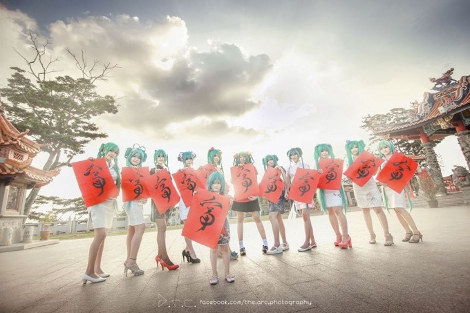 Miku CNY2013  shooting 