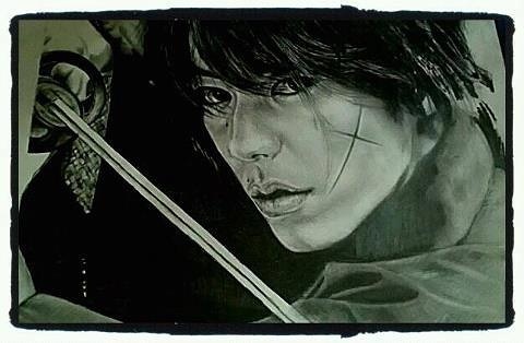 Rorouni Kenshin  Pencil Drawing