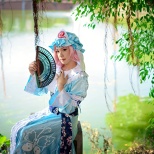 Yuyuko Saigyouji / Touhou Youyoumu  ~ Perfect Cherry Blossom (3/4)