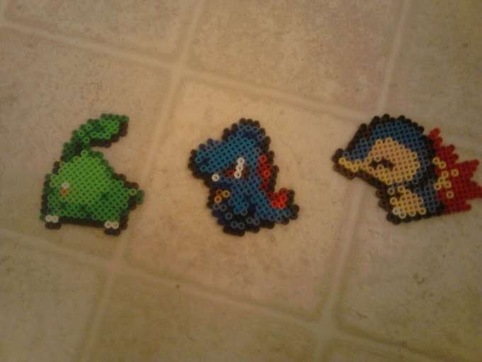 Johto Starters