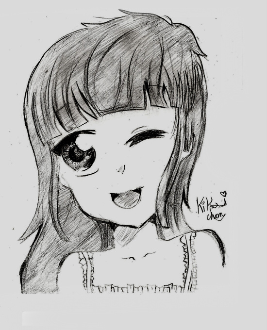 Kawaii girl by Kiku