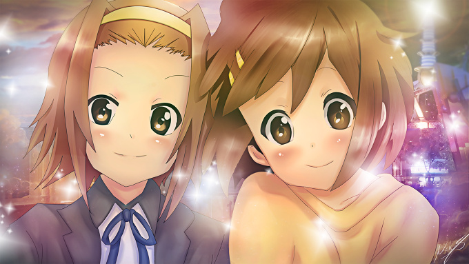 K-ON! Hirasawa Yui & Tainaka Ritsu