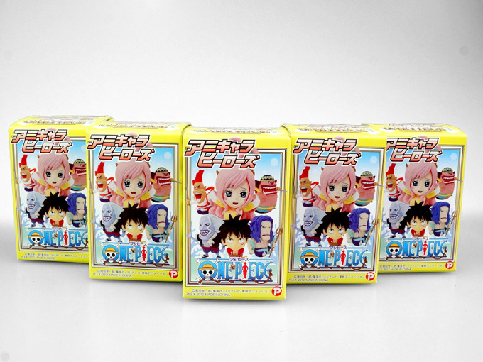 Ani-Chara Heroes Mini Big Head Figure One Piece Fishman Island Vol. Box Set