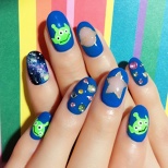 Aliens from Toy Story Nails (2/3)