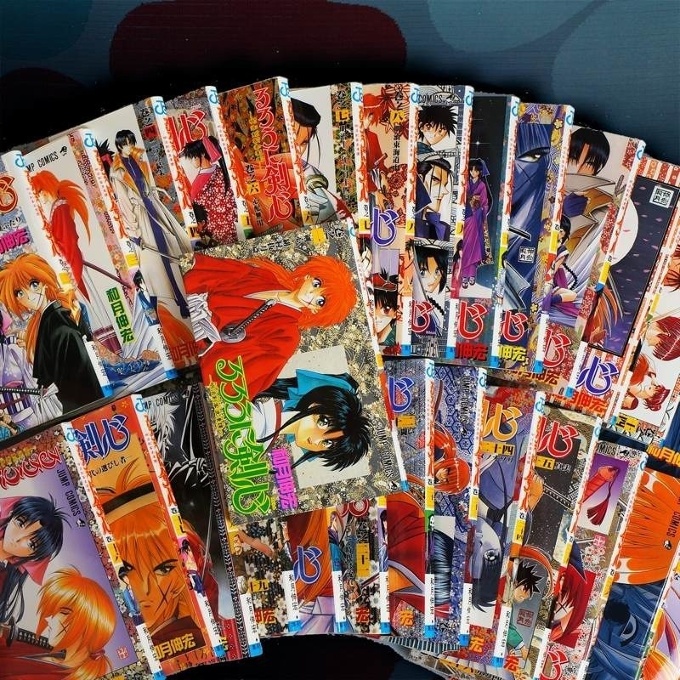 Samurai X (Rurouni Kenshin) - 28 Volume Complete Set (Japanese)